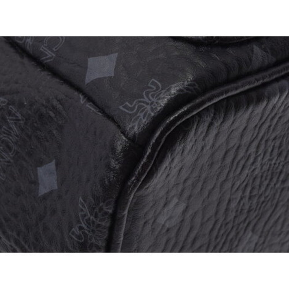 Mcm Backpack Rucksack Backpack Black Studs - image 5